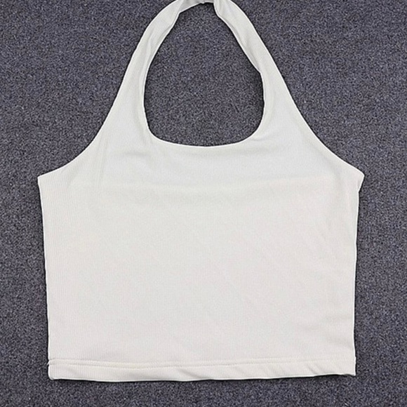 Rib Knit Halter Top - Picture 5 of 7